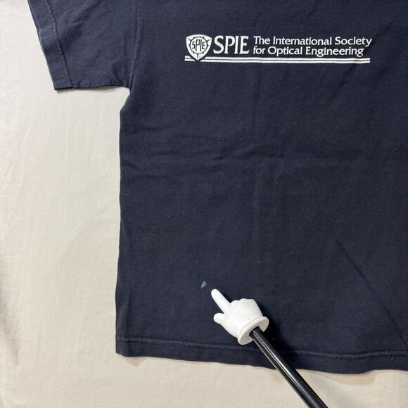 Albert Einstein Graphic T-Shirt Kids 10-12 M Black Science Shirt Engineering Top - Picture 5 of 7